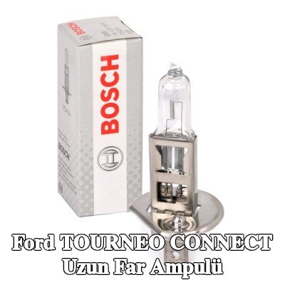 BOSCH Uzun far ampulü H1, 55W, 12V — 2002 Ford Tourneo Connect