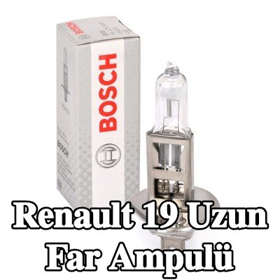 BOSCH Uzun far ampulü H1, 55W, 12V — 1997 Renault 19