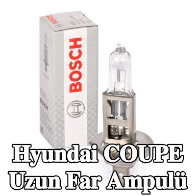 BOSCH Uzun far ampulü H1, 55W, 12V — 2002 Hyundai Coupe