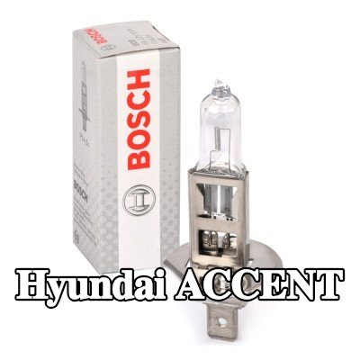 BOSCH لمبة الضوء العالي H1, 55W, 12V — 2002 Hyundai Accent