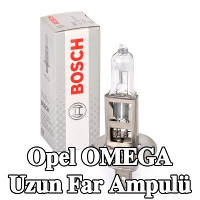 BOSCH Uzun far ampulü H1, 55W, 12V — Opel Omega