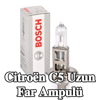 BOSCH Uzun far ampulü H1, 55W, 12V — Citroën C5