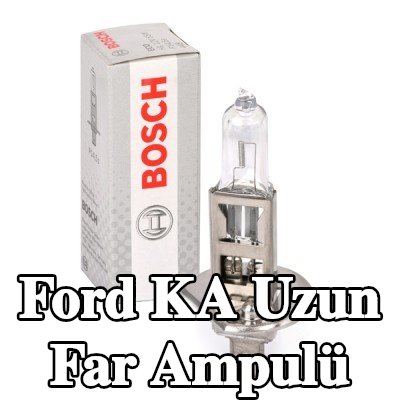 BOSCH Uzun far ampulü H1, 55W, 12V — 2002 Ford Ka