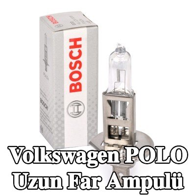 BOSCH Uzun far ampulü H1, 55W, 12V — Volkswagen Polo