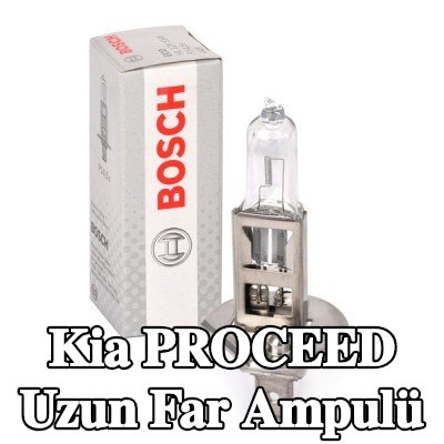 BOSCH Uzun far ampulü H1, 55W, 12V — 2012 Kia Proceed