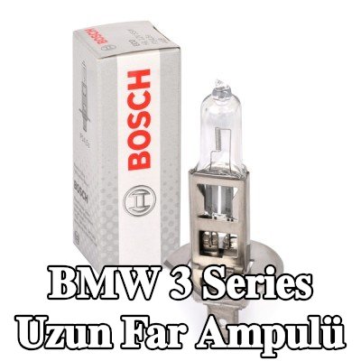 BOSCH Uzun far ampulü H1, 55W, 12V — 2000 BMW 3 Series