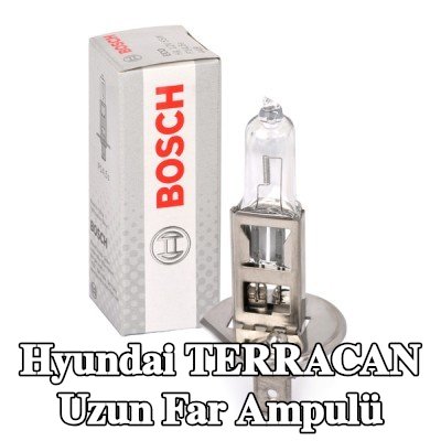 BOSCH Uzun far ampulü H1, 55W, 12V — Hyundai Terracan