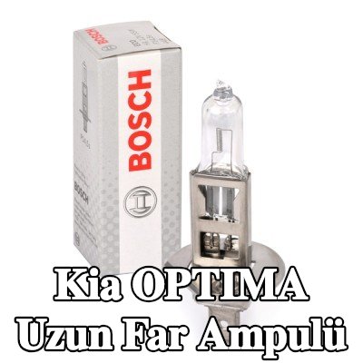 BOSCH Uzun far ampulü H1, 55W, 12V — 2012 Kia Optima