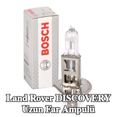 BOSCH Uzun far ampulü H1, 55W, 12V — 2000 Land Rover Discovery