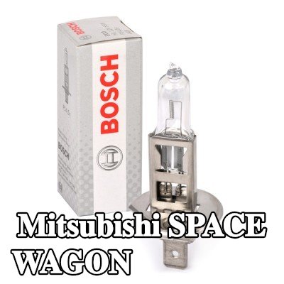 BOSCH لمبة الضوء العالي H1, 55W, 12V — 1990 Mitsubishi Space Wagon