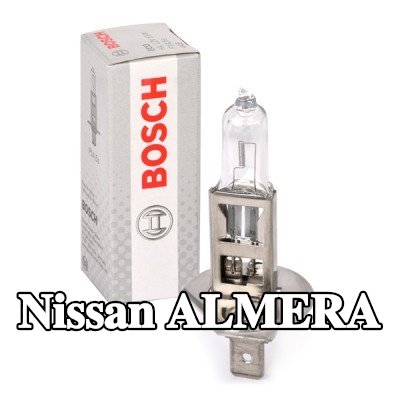 BOSCH لمبة الضوء العالي H1, 55W, 12V — Nissan Almera