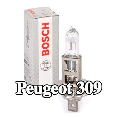 BOSCH لمبة الضوء العالي H1, 55W, 12V — Peugeot 309