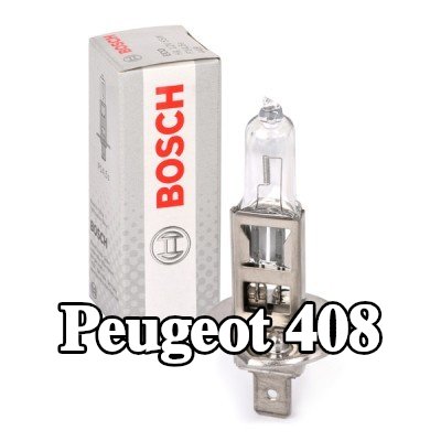 BOSCH لمبة الضوء العالي H1, 55W, 12V — Peugeot 408
