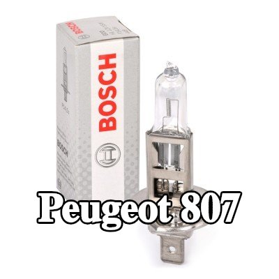BOSCH لمبة الضوء العالي H1, 55W, 12V — Peugeot 807