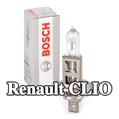 BOSCH لمبة الضوء العالي H1, 55W, 12V — Renault Clio