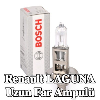 BOSCH Uzun far ampulü H1, 55W, 12V — 2000 Renault Laguna