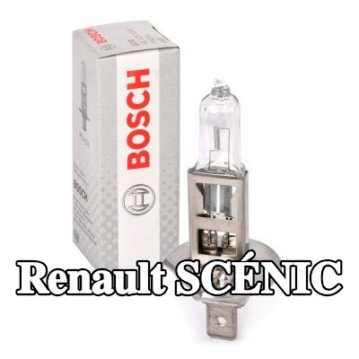 BOSCH لمبة الضوء العالي H1, 55W, 12V — 2002 Renault Scénic