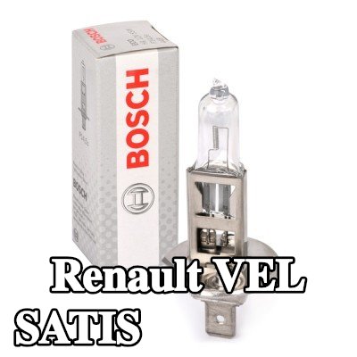 BOSCH لمبة الضوء العالي H1, 55W, 12V — Renault Vel Satis