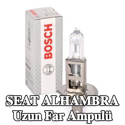BOSCH Uzun far ampulü H1, 55W, 12V — 2002 SEAT Alhambra