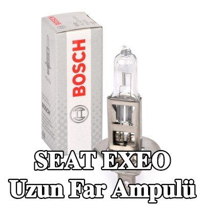 BOSCH Uzun far ampulü H1, 55W, 12V — SEAT Exeo
