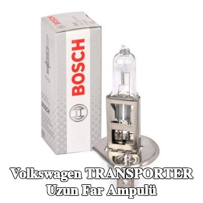 BOSCH Uzun far ampulü H1, 55W, 12V — 2012 Volkswagen Transporter