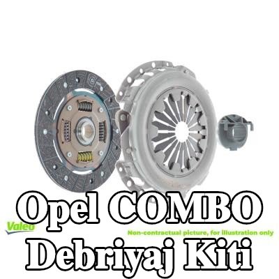 VALEO Debriyaj kiti CLASSIC KIT3P, debriyaj ayırma yatağı ile — 2000 Opel Combo