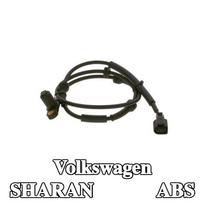 BOSCH مستشعر ABS للمحور الخلفي, مع كابل — 2002 Volkswagen Sharan