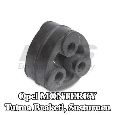 HJS Tutma braketi, susturucu — Opel Monterey