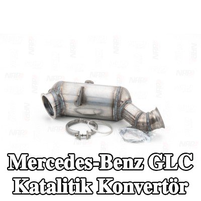 NAP carparts Sabitleme/montaj malzemesi dahil katalitik konvertör — Mercedes-Benz Glc