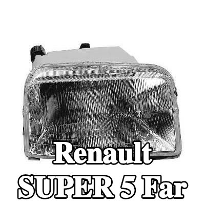 VAN WEZEL Far Sağ, H4 — Renault Super 5