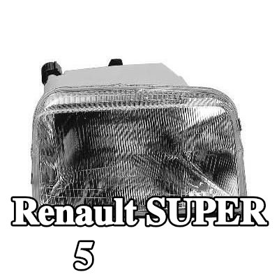 VAN WEZEL المصباح الأيمن, H4 — Renault Super 5