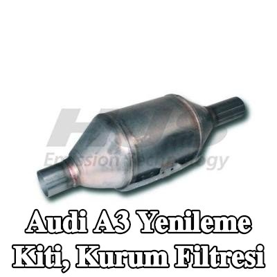 HJS Yenileme kiti, kurum filtresi Orijinal DPF® City Filter® — Audi A3