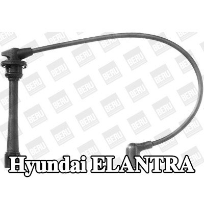BERU مجموعة أسلاك الإشعال 502mm — Hyundai Elantra