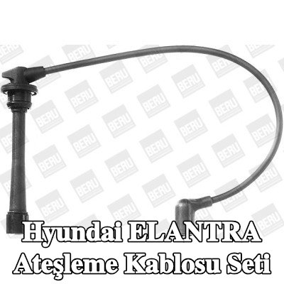 BERU Ateşleme kablosu seti 502mm — Hyundai Elantra