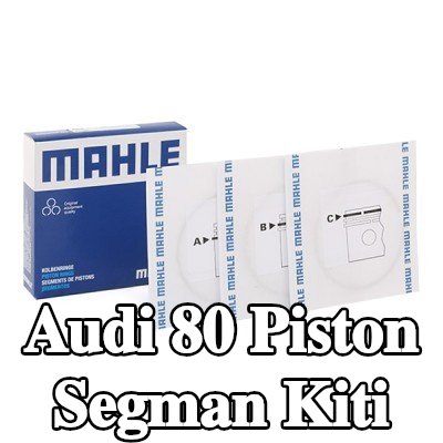 MAHLE Piston Segman Kiti — Audi 80
