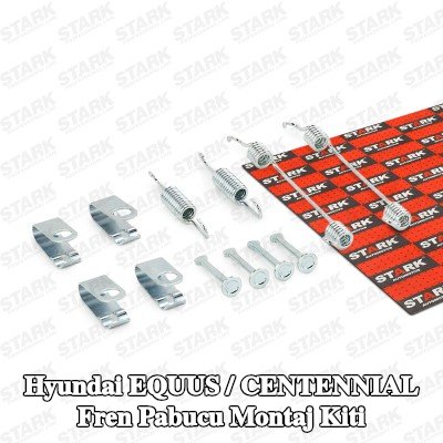 STARK Arka aks fren pabucu montaj kiti — Hyundai Equus / Centennial