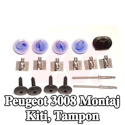 VAN WEZEL Montaj Kiti, tampon — Peugeot 3008