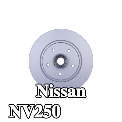 HELLA قرص مكابح PRO, Outer Diameter: 274mm, صلب, مطلي, مع صمولة المحور, مع حلقة مستشعر مغناطيسي مدمجة, مع محمل العجلة, مع محور العجلة, بدون مسامير عجلة — Nissan Nv250