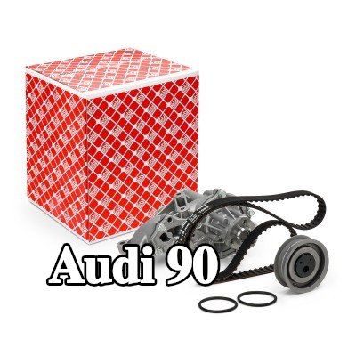 FEBI BILSTEIN مجموعة مضخة المياه وحزام التوقيت عدد الأسنان: 121, Width: 18mm — Audi 90