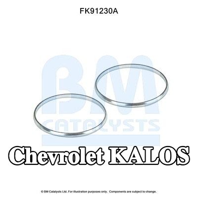 BM CATALYSTS مجموعة تركيب المحول الحفاز — Chevrolet Kalos