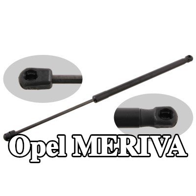FEBI BILSTEIN دعامة باب صندوق الأمتعة لكلا الجانبين, 539mm — 2004 Opel Meriva