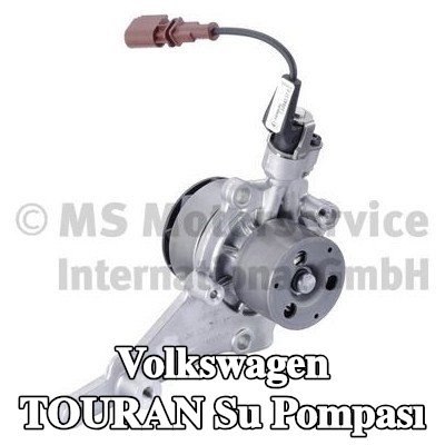 PIERBURG Su pompası değiştirilebilir su pompası, conta halkası ile — Volkswagen Touran
