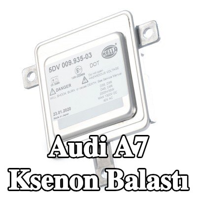 HELLA Xenon balast Kontrol Ünitesi/Yazılım eğitimi/güncellemesi gereklidir — Audi A7