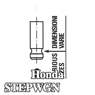 FRECCIA صمام السحب ساق الصمام المطلي بالنيتريد — 2002 Honda Stepwgn