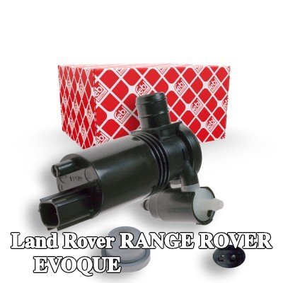 FEBI BILSTEIN مضخة غسيل الزجاج الأمامي 12V, مع حلقة مانعة للتسرب — Land Rover Range Rover Evoque