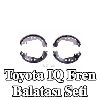 HELLA El freni kolu olmayan fren pabucu seti — Toyota Iq