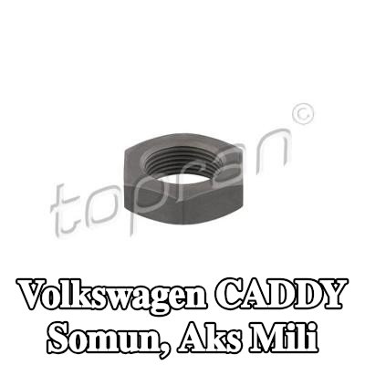 TOPRAN Somun, arka aks ucu — 2000 Volkswagen Caddy