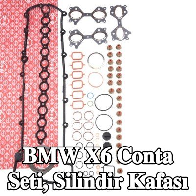 ELRING Conta seti, valf gövdesi contalı silindir kafası, silindir kafası contası olmadan — 2010 BMW X6