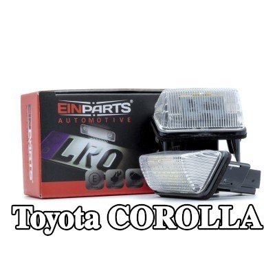 EINPARTS مصباح لوحة الترخيص — 2012 Toyota Corolla