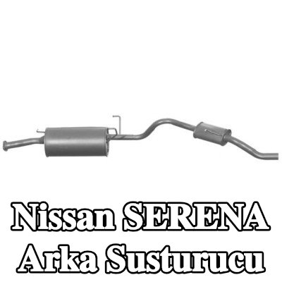 VEGAZ Arka susturucu 1970, 1990mm — 1991 Nissan Serena
